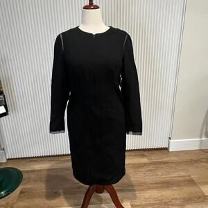 AKRIS Women's Knee-Length Dress Size 14 In Black